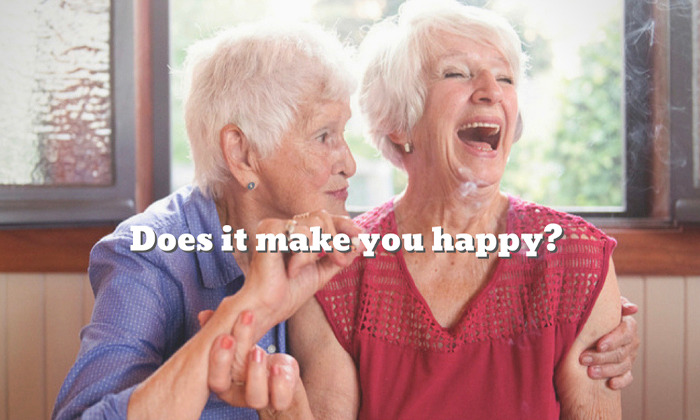 大麻を吸うと幸せ＆優しくなれる